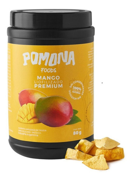 Fruta Mango Liofilizado Premium Pomona Foods 100% Natural 0 Fruta Mango Liofilizado Premium Pomona Foods 100% Natural 0