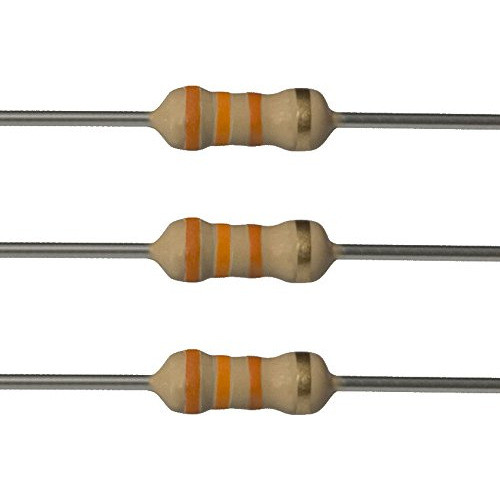 20 Resistencias 2w 33000 Ohms 33k 5% Carbon 0