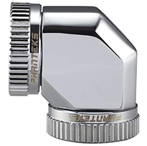 Phanteks Pha90 _ Cr _ 16 16 Mm Duro Tubo Adaptador 90 Cromo 0