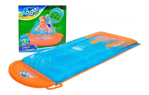 Pista Deslizadora Inflable Simple H2o 488cm Bestway 5498 0