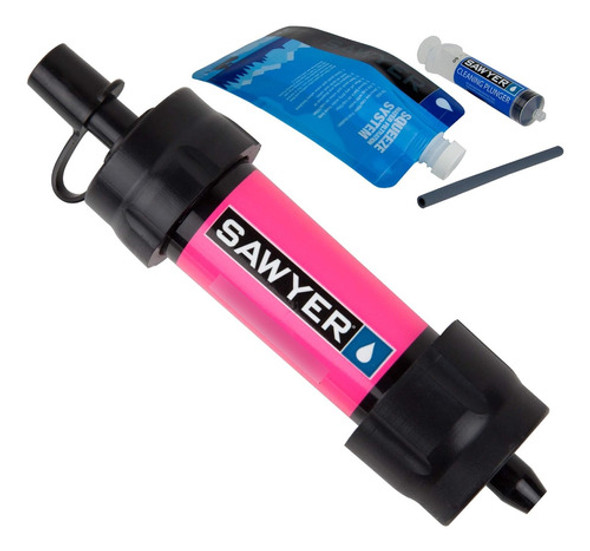 Mini Sistema De Filtración De Agua, Simple, Rosa 0