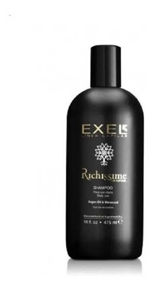 Exel Shampoo Richissime Oleo De Argan Y Maracuyá X 475 Ml 0