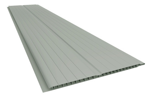 Kit Forro De Pvc Cinza Frisado 200 X 7 Mm 0