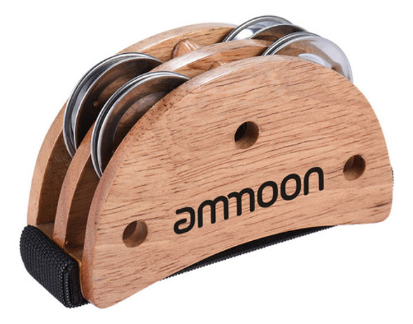 Tambourine Burlywood Elliptical Drum Box Percussion Foot 0