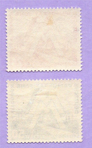 Sellos N° 34 Y 35 De Alemania Democrática Ddr 1