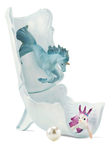 Set Campeonato Magico Bayala Bajo Del Mar Pony Schleich Tx 1