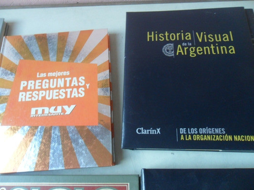 Lote Libro Historia Argentina Clarin Atlas Nuestro Siglo 1