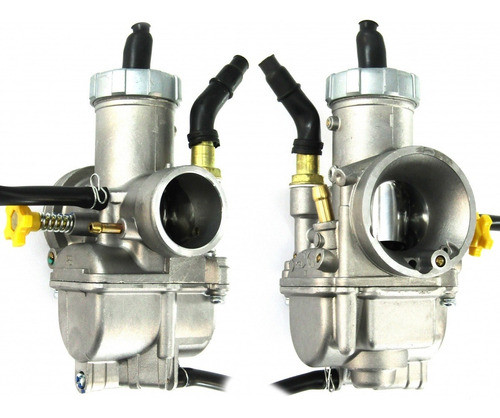 Carburador Competicion 28mm Perilla Amarilla Moto 0