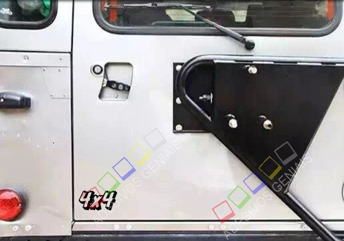 Adesivo Jeep Jeepeiro 4x4 Off Road Trilha Rally - J4x4-18 1