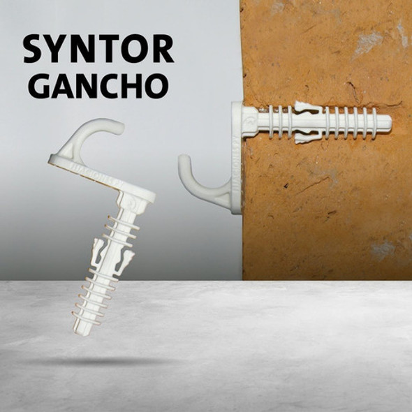 Tarugos Syntor Gancho Py 100% Nylon 6 Mm - 100 U 1