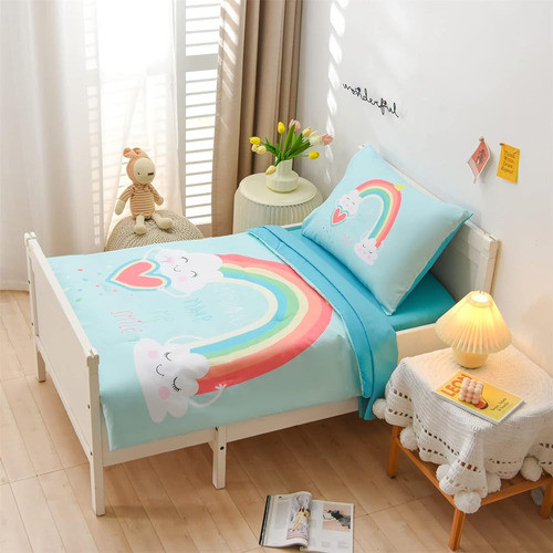 Un Bonito Juego De Cama Para Niños Pequeños De Dibujos Anima 1