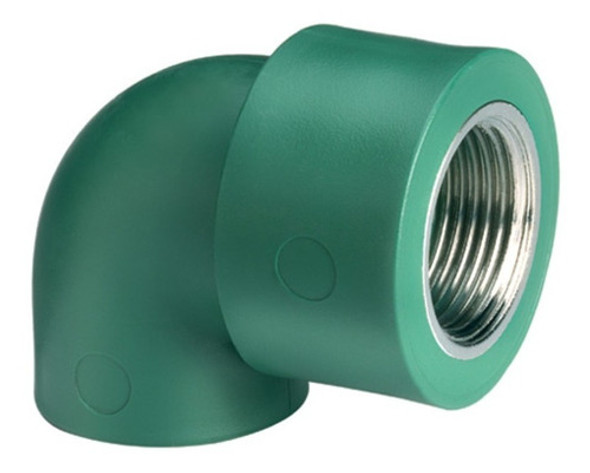 Codo 25 X 1/2 Rosca Hembra Fusion Verde Tubofusion 0