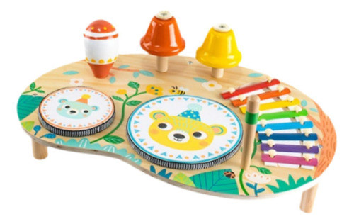 Instrumentos Musicais De Madeira Conjunto De Bateria 0