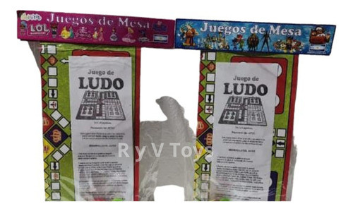 10 Ludo En Bolsa Juego De Mesa Souvenir Por Mayor X 10 Unid 1