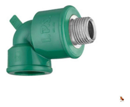 Codo A 90 Con Rosca Macho 25mm X 3/4puLG X 5unid Ips Fusion 0