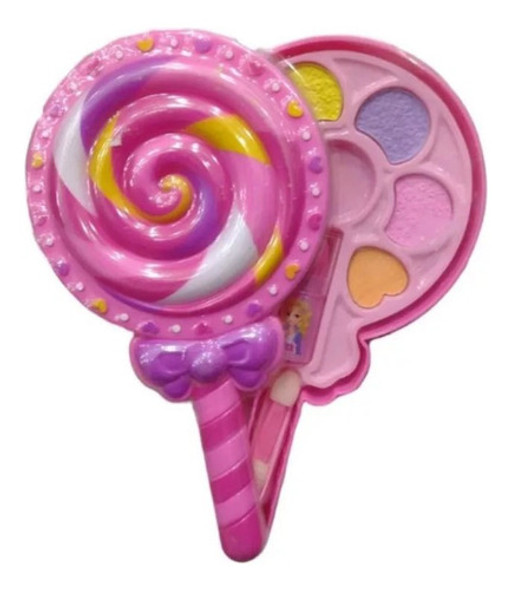 Maquillaje Infantil Blister Tiny Paleta Sombras Labial 1