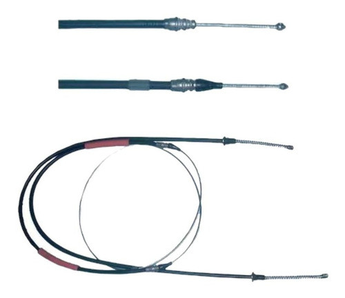 Cables Freno De Mano F100 1960 A 1962 Entre Ruedas Y Palanca 0