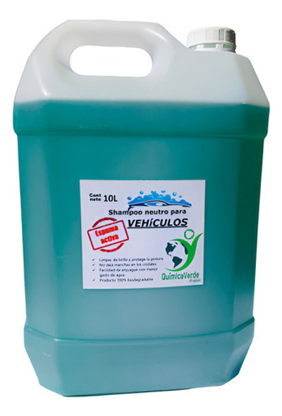 Shampoo Neutro Para Vehículos 10 L 0
