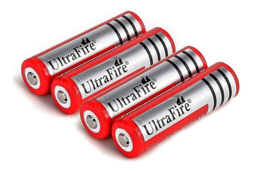 Pilas Recargables X2 Linternas Foco Led  8800mah Lith Ion 0