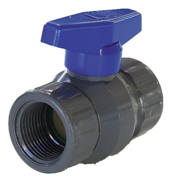 Valvula Esferica Llave De Paso Plastico Con Rosca H-h 3/4 1