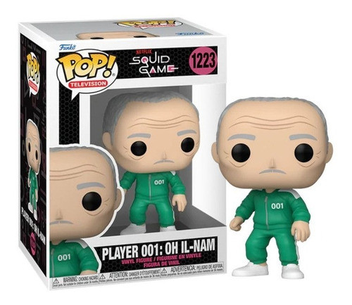Funko Pop! Squid Game Player 001: Oh Il-nam 0