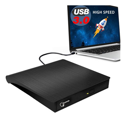 Externo Usb 3,0 Cd Quemador Unidad Dvd Rw Lector De Reproduc 0