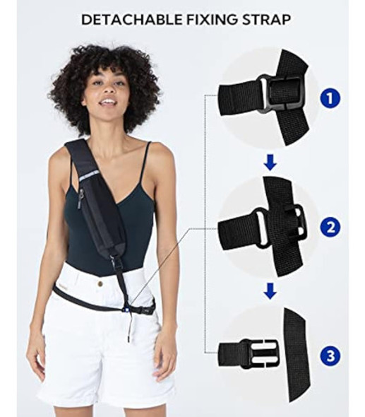 Waterfly Small Hiking Sling Backpack: Crossbody 1