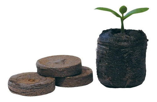 Jiffy J7 Germinador Turba Prensada 30x40mm (x 100 Unidades) 1
