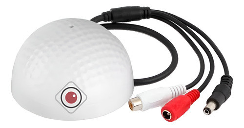 Micrófono Ambiental Ganancia Salida Dc Alimentación Cctv Dvr 0