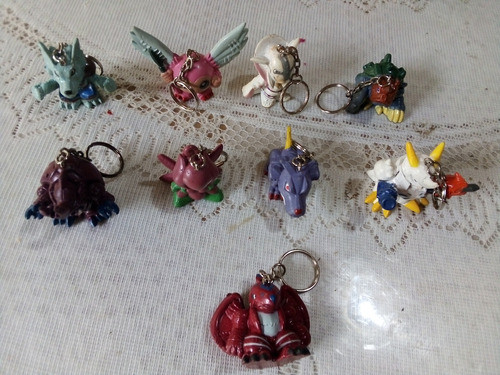 Llaveros Digimon De Plastico Duro,precio X Cada Uno 0