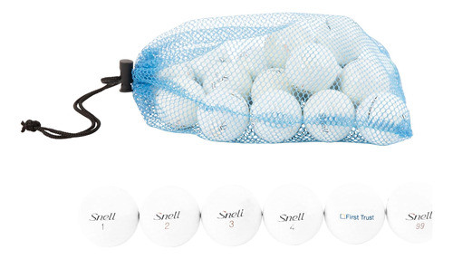 Clean Green Golf Balls La Mezcla 24 Pelotas Golf Snell Y Mtb 0