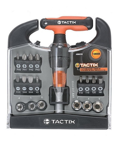 Juego Set Tubos Mini Crique Tactix 900220 24 Accesorios 0