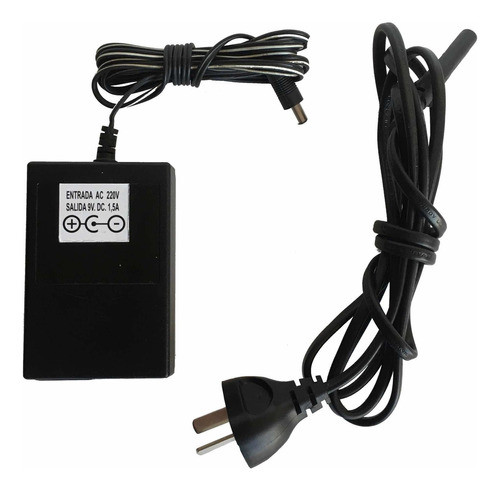 Fuente Para Pedales Pedaleras 9v 1,5a Negativo Al Centro 0