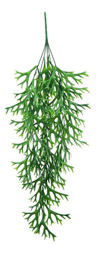 Folhagem Pendente Artificial Chifre De Veado Verde 80cm 0