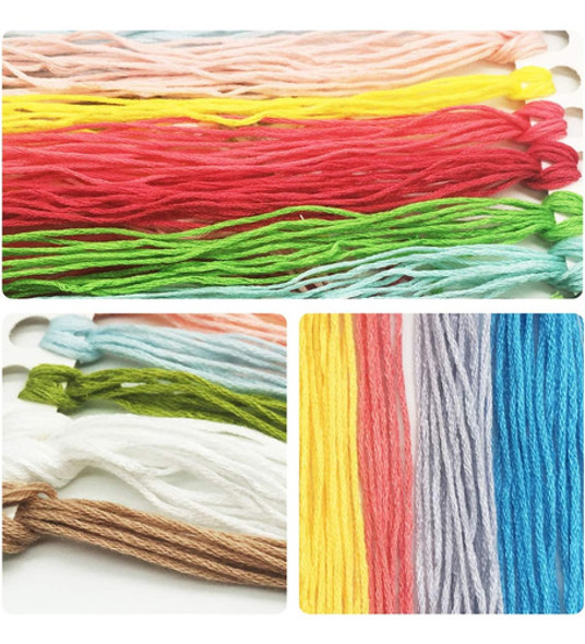 Kit De Bordado Fácil, 48x69 Cm, Tela 14ct, 2 Hebras 1