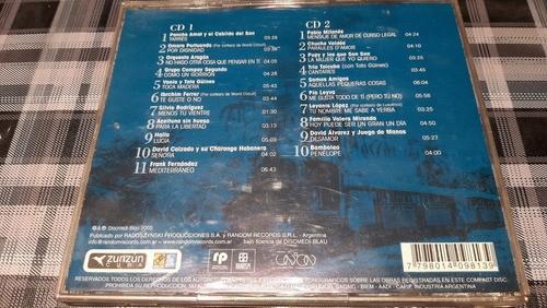 Cuba Le Canta A Serrat - Cd Doble Original Impecable 1