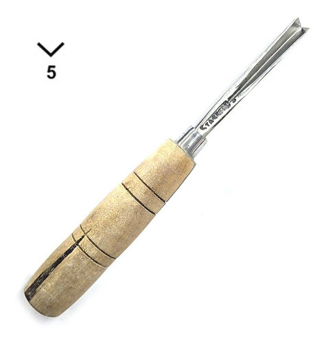 Gubia Profesional Stassen 2100 N5 Punta V Recta 1