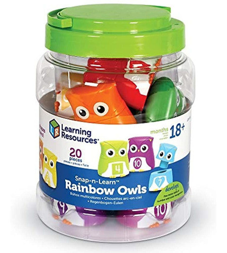 Recursos De Aprendizaje Snap-n-learn Color Del Arco Iris, Fo 0