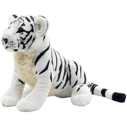 Tagln Peluches Tiger Toys Leopardo Leopardo Sitting 10 Pulga 1