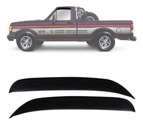 Par De Deflectores De Ventanilla Para F 100 Modelo 1988 0
