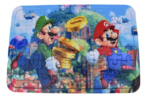 Rompecabezas Mario Y Luigi 54 Piezas 0