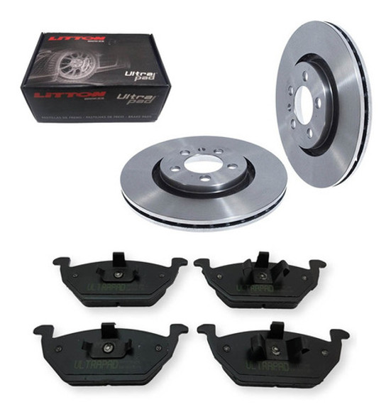 Kit Discos Y Pastillas Vw Suran 2015-2019 1.6 Msi 0