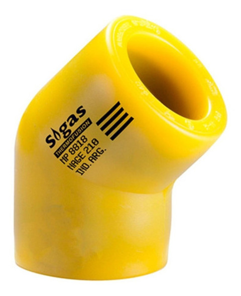 Codo 63 A 45 Sigas Termofusion Gas Dema 0