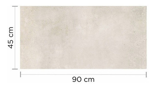 Porcelanato Ilva Compact Neutral Rectificado 45x90 1