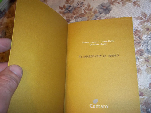 Al Diablo Con El Diablo - Arreola - Conan Doyle - Gene - 1