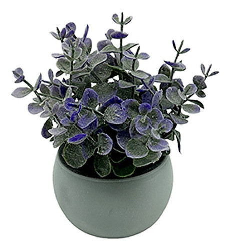 Planta Eucalipto Artificial En Maceta 1