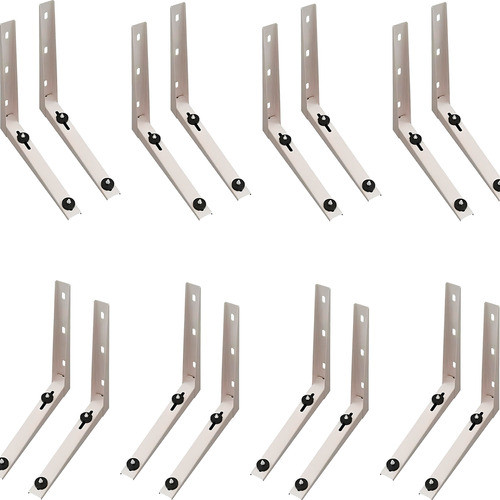 Kit 8 Par Suporte Para Condensadora De Ar Condicionado 50cm 0