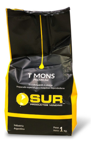 Te Al Limon Soluble Expendedora Vending   3 Kg 1