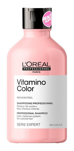 Pack Loreal Shampoo Y Acondicionador Vitamino Color 300ml 1