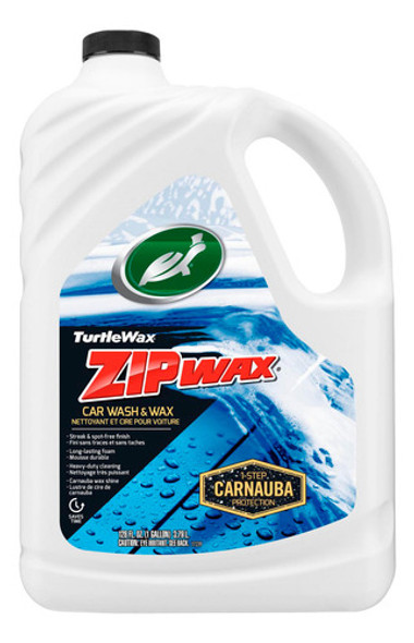 Shampoo Para Auto Turtle Wax Zip Wax Con Cera 3.78 Lts. 0